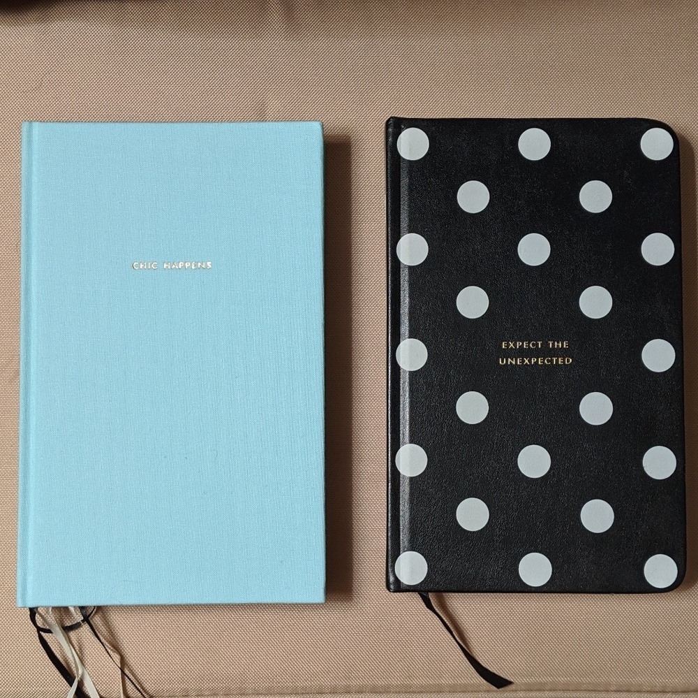 2 Kate Spade Journal and Pregnancy Journal